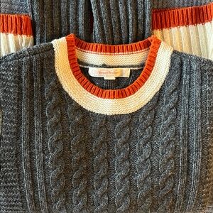 Brooks Brothers 100% lambswool cableknit